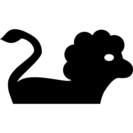 Leo lion astrological symbol lion leo symbol icon