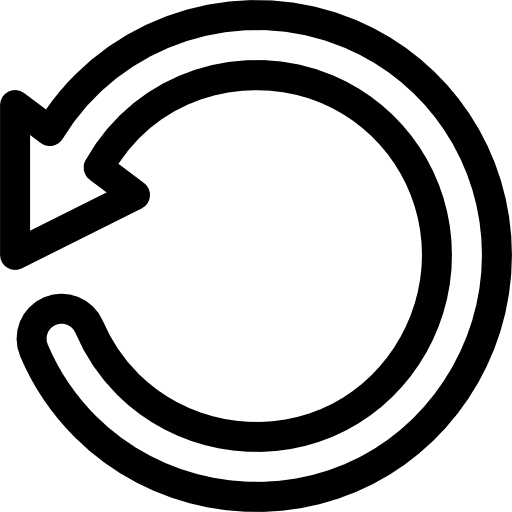 Refresh direction restart arrows icon