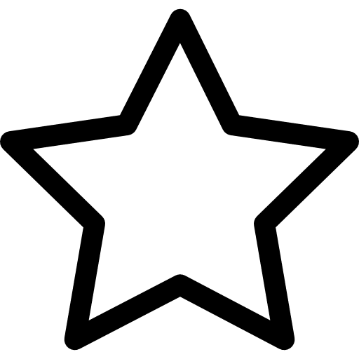 Star shapes and symbols shapes signs icon