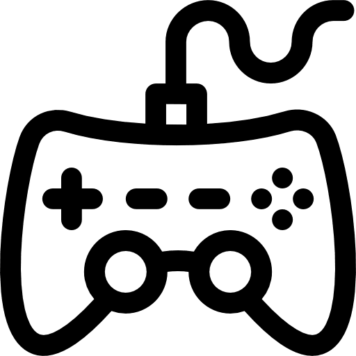 Gamepad multimedia game controller electronic icon