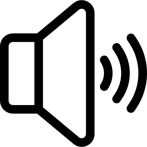 Speaker volume speaker sound icon