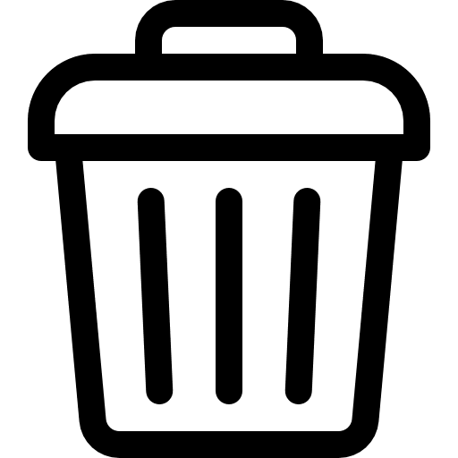 Trash trash miscellaneous interface icon