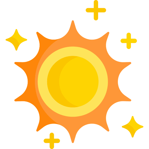 Sun light sunlight weather icon
