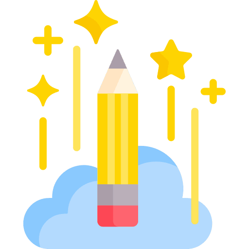 Creativity edit tools drawing dream icon Creativity edit tools drawing dream icon