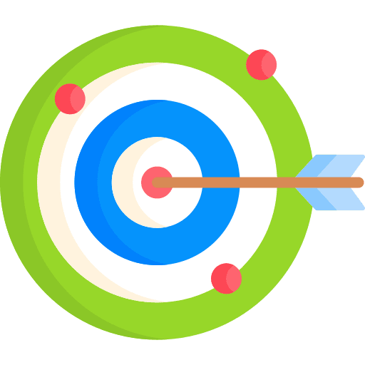 Focus focus dartboard aim icon Focus focus dartboard aim icon