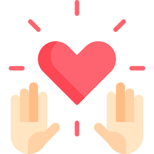 Integrity donation heart hands and gestures icon Integrity donation heart hands and gestures icon