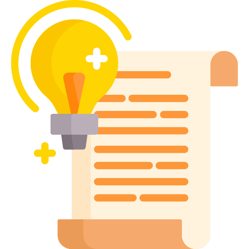 Knowledge reading document files and folders icon Knowledge reading document files and folders icon