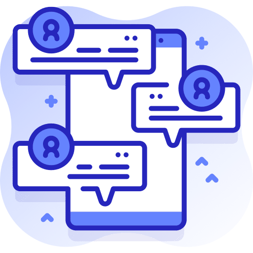 Chat message chat conversation icon Chat message chat conversation icon