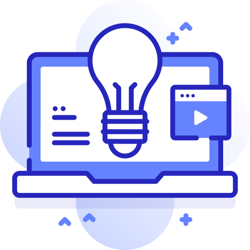 Idea screen idea laptop icon Idea screen idea laptop icon