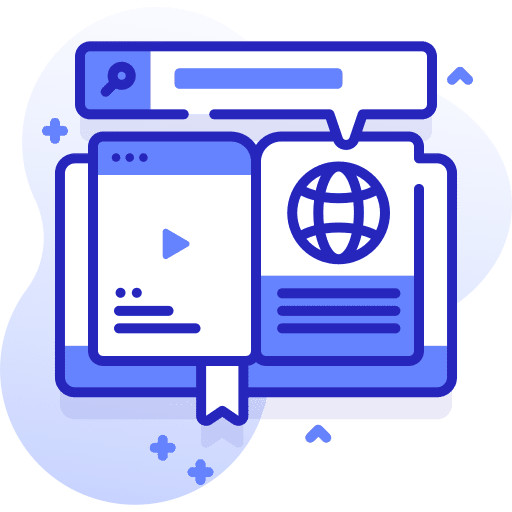 Online learning book elearning school icon Online learning book elearning school icon