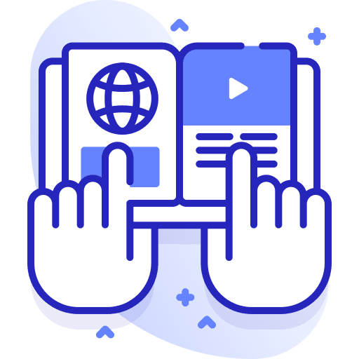 Online learning education book school icon Online learning education book school icon