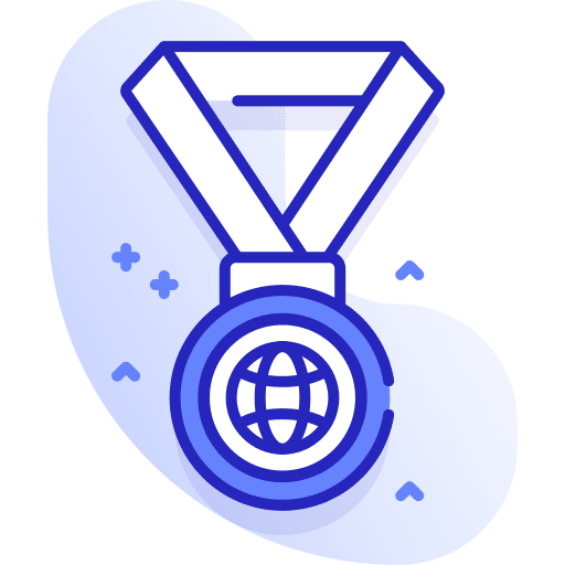 Medal medal world learning icon Medal medal world learning icon