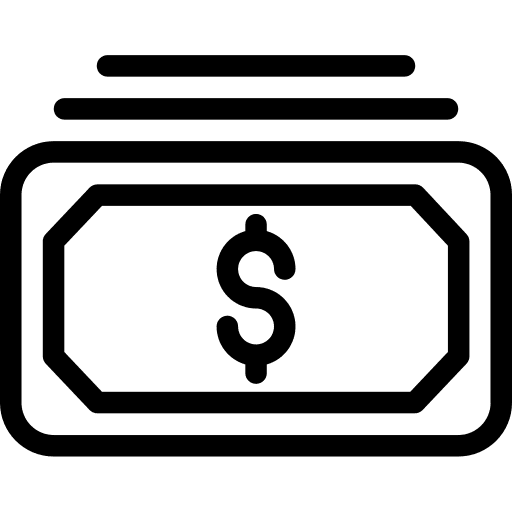 Money dollar dollar symbol bank icon