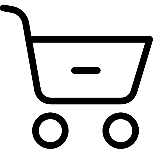 Shopping cart online store supermarket commerce and shopping icon