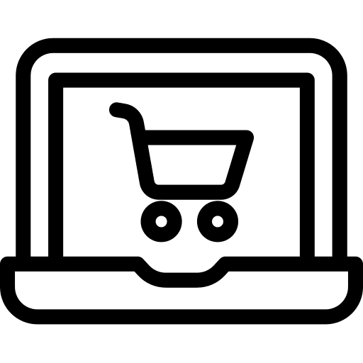 Online shop shopper online store online shop icon