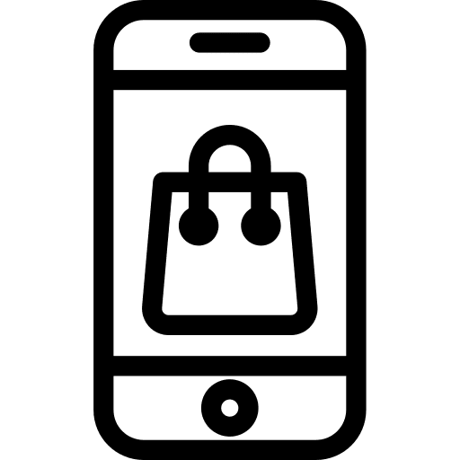 Online shop dollars commerce and shopping ui icon