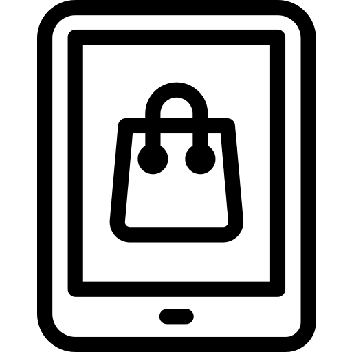 Online shop electronic electronics technology icon