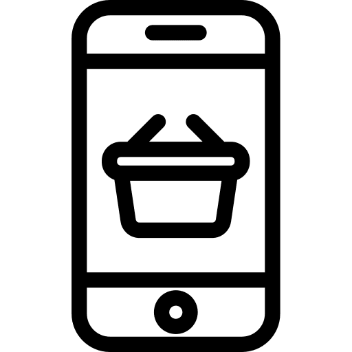 Online shop marketing online shop dollars icon