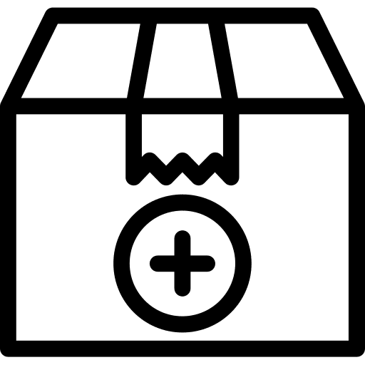 Package packaging box cardboard icon