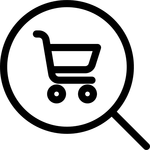 Search offers purchase loupe icon