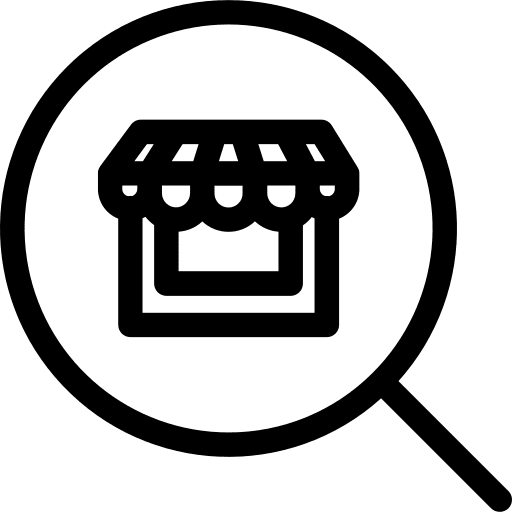 Search online shop purchase search icon