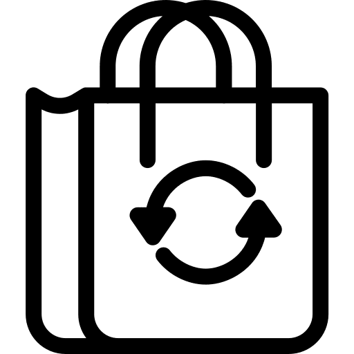 Shopping bag shopper online shop commerce icon