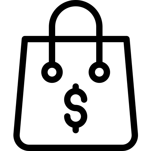 Shopping bag shopping bag online shop shopper icon