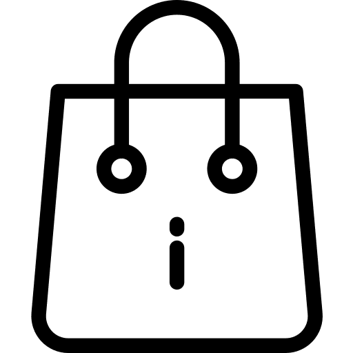 Shopping bag shopping commerce and shopping shopper icon