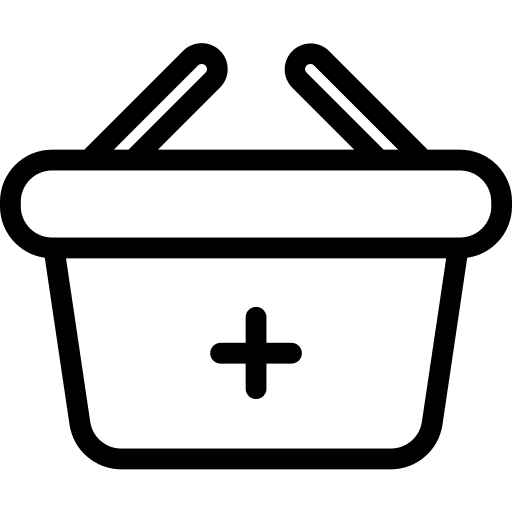 Shopping basket commerce and shopping shop store icon