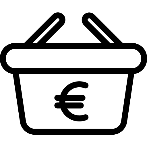 Shopping basket shopping basket commerce online store icon