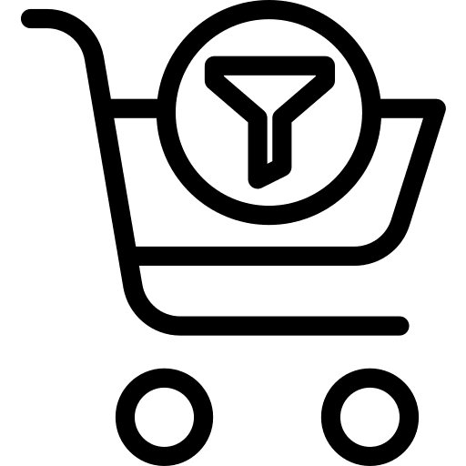 Shopping cart transportation store transport icon