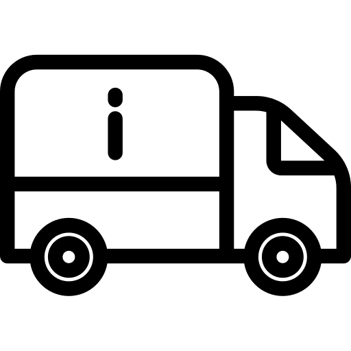 Delivery truck transport delivery vehicle icon