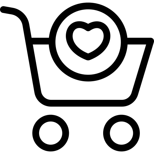 Shopping cart online shop commerce commerce and shopping icon