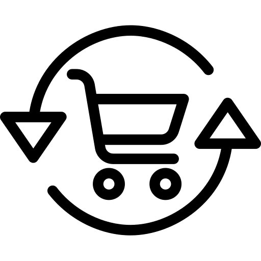 Shopping cart online shop online store shopping store icon