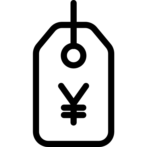 Tag commerce and shopping shop label icon