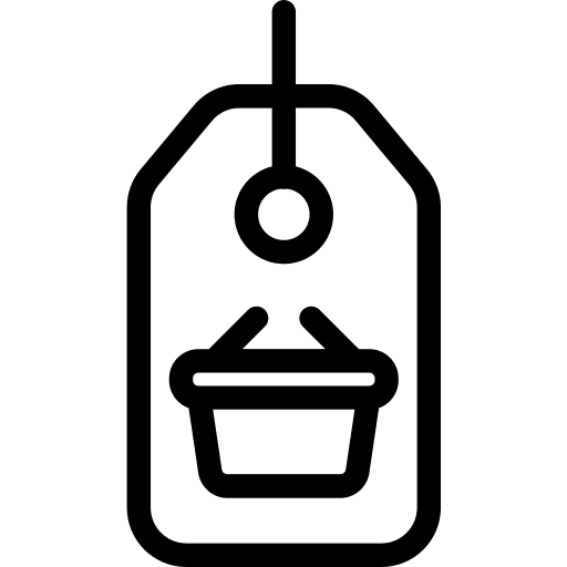 Tag price tag commerce and shopping price icon