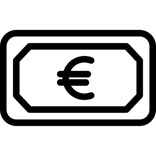 Cash commerce and shopping cash business and finance icon