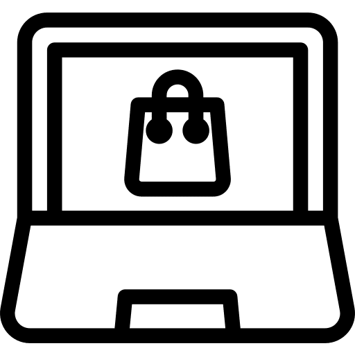 Laptop computer computing electronics icon