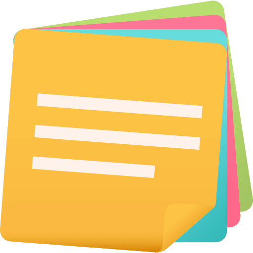 Notes message lines paperwork icon