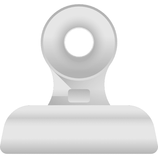 Clip paperclip tools and utensils clips icon