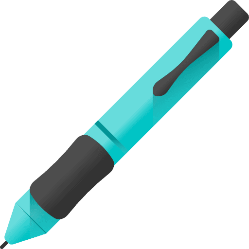 Pen writing school material education icon Pen writing school material education icon