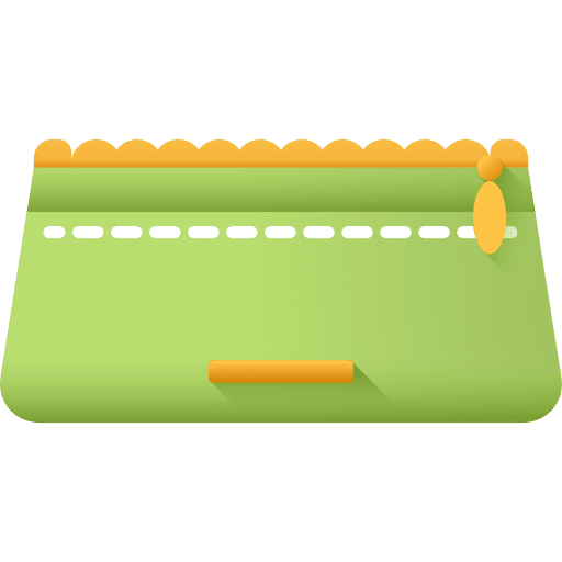 Pencil case education pencil case writing tool icon Pencil case education pencil case writing tool icon