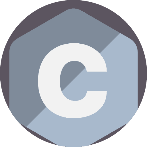 C logos c development icon C logos c development icon