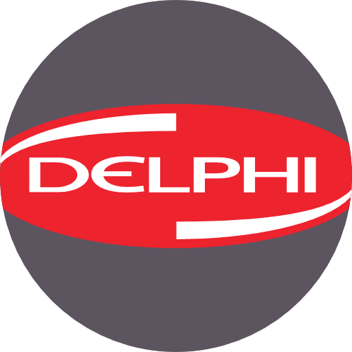 Delphi logos brands and logotypes development icon Delphi logos brands and logotypes development icon