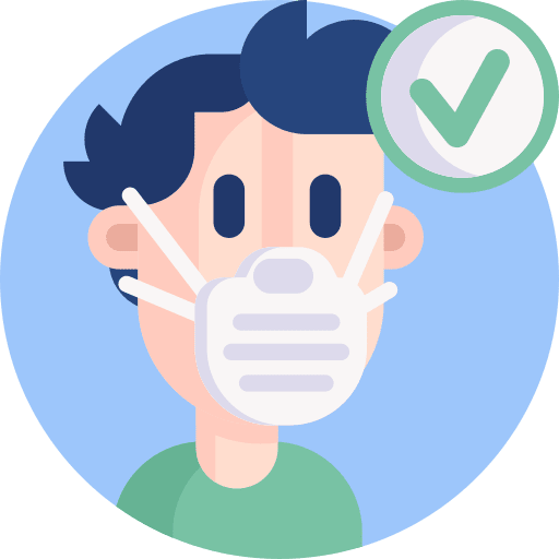 Face mask medical face mask epidemic prevention icon