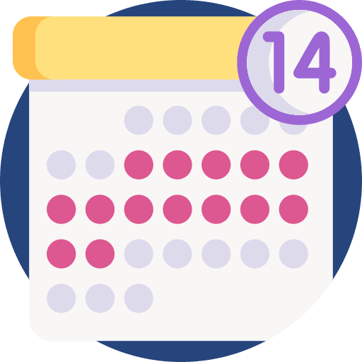 Calendar calendar virus time icon Calendar calendar virus time icon