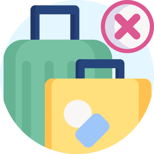 No traveling covid 19 stop virus icon No traveling covid 19 stop virus icon