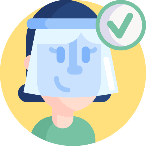 Mask epidemic prevention mask shield icon Mask epidemic prevention mask shield icon