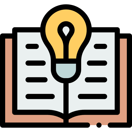 Knowledge interesting learning education icon