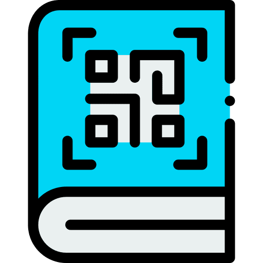 Barcode study education literature icon Barcode study education literature icon
